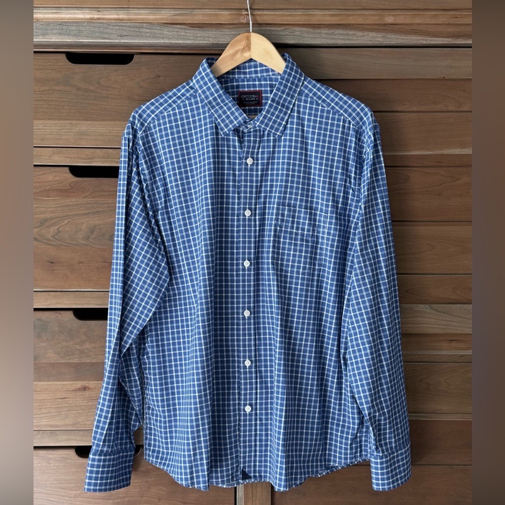 XL UNTUCKIt Men's Kierpersol Long‎ Sleeve Shirt